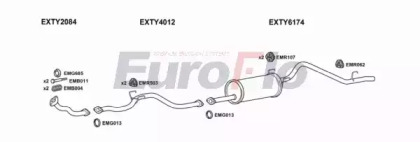 Система выпуска ОГ EuroFlo TYHIL25D 8001A